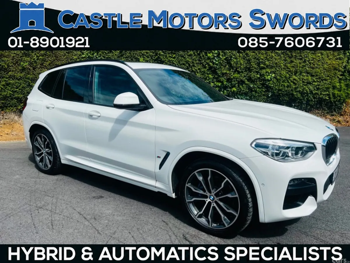 BMW X3 SUV, Petrol Plug-in Hybrid, 2021, White