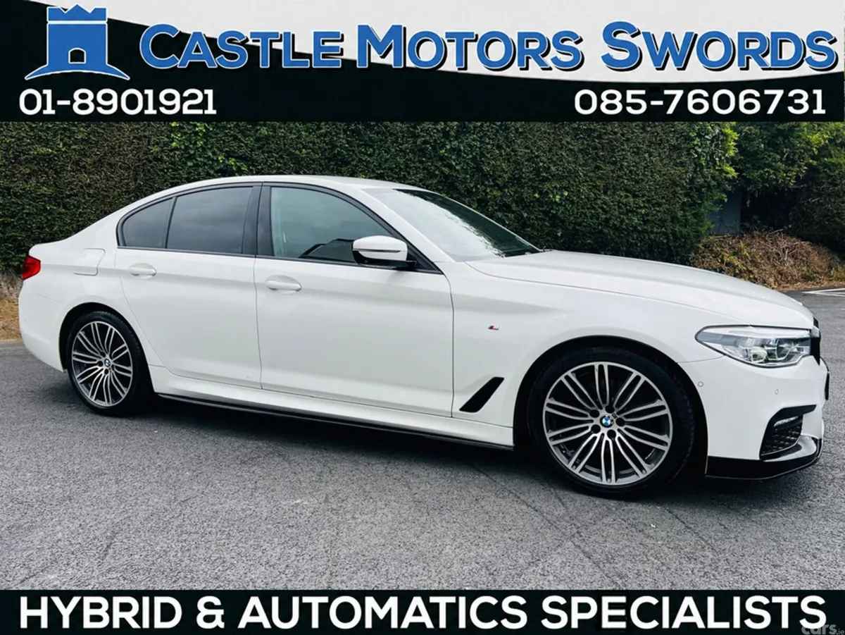 BMW 5-Series Saloon, Diesel, 2018, White