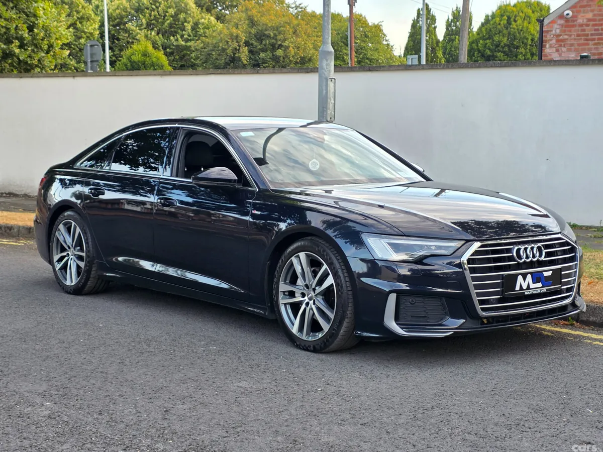 Audi A6 Saloon, Diesel, 2018, Blue