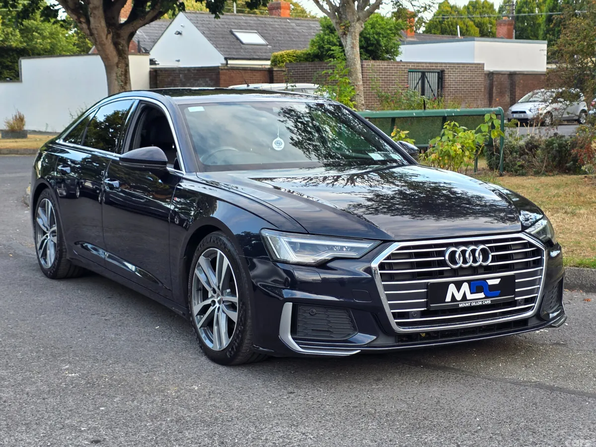 Audi A6 Saloon, Diesel, 2018, Blue