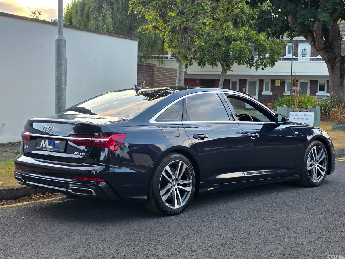 Audi A6 Saloon, Diesel, 2018, Blue