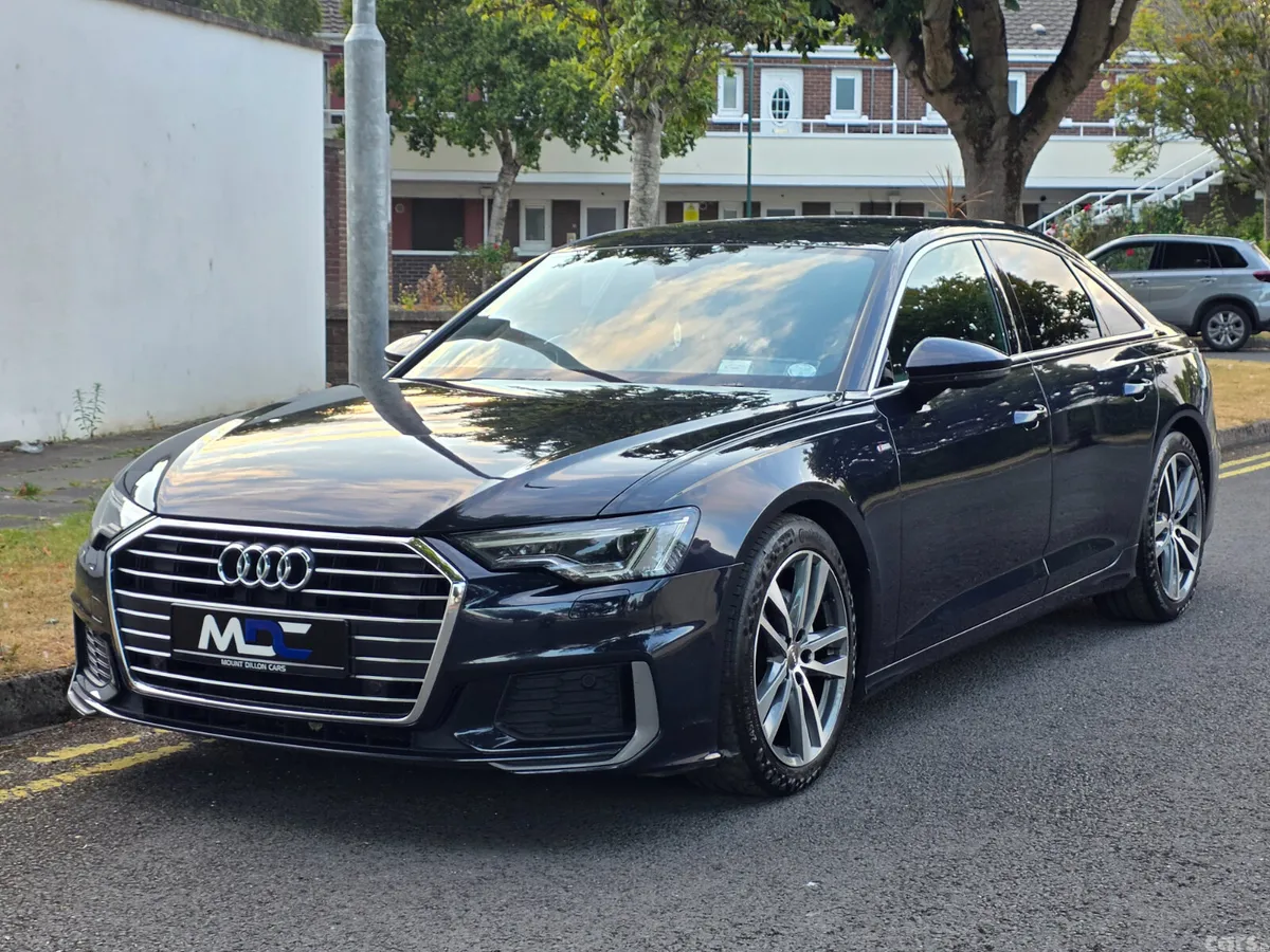 Audi A6 Saloon, Diesel, 2018, Blue