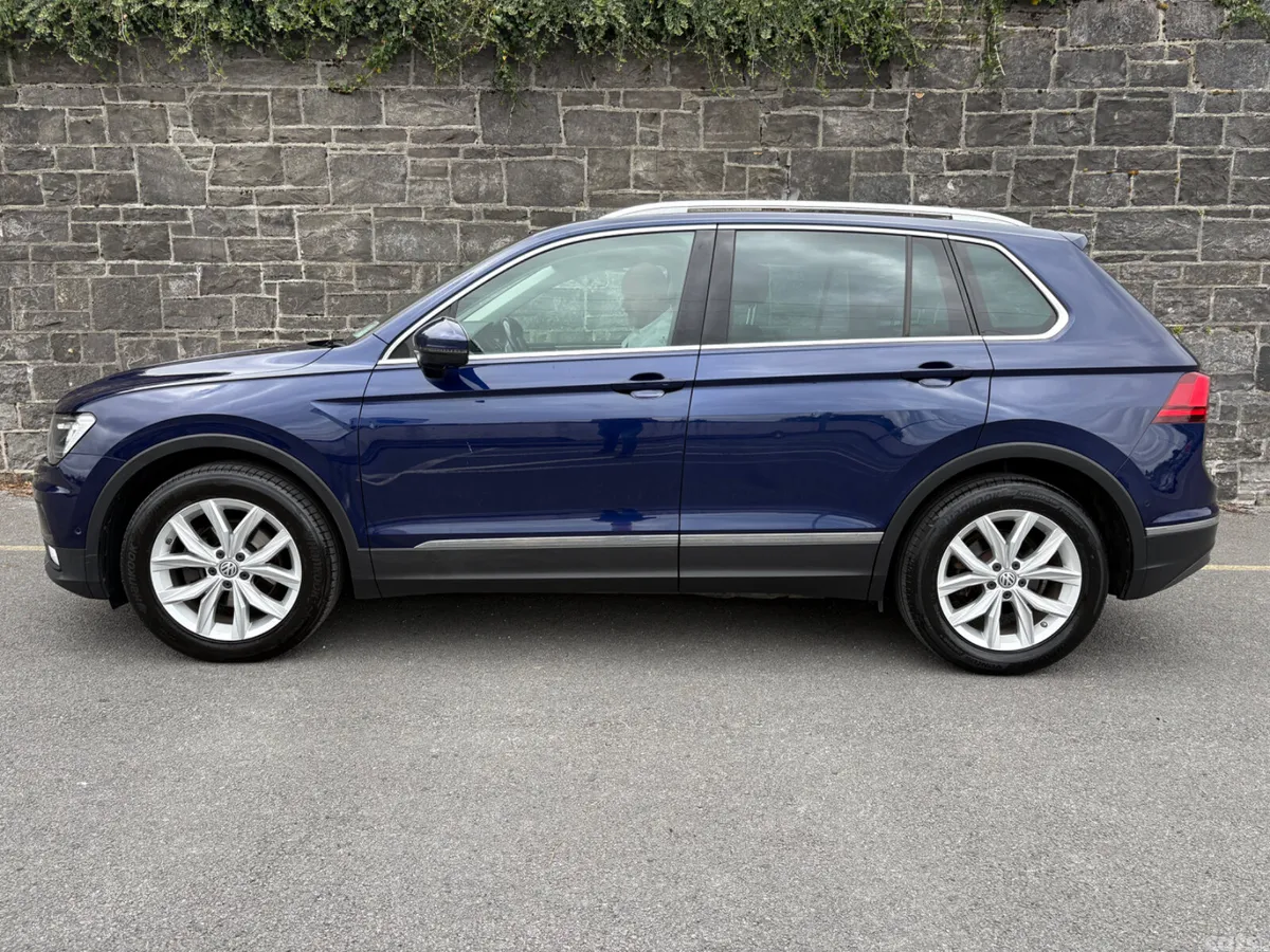 Volkswagen Tiguan SUV, Diesel, 2017, Blue