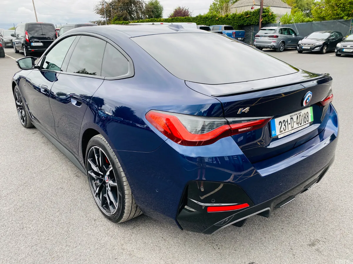 BMW i4 Saloon, Electric, 2023, Blue