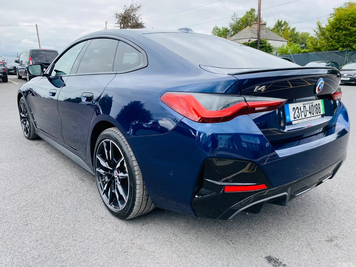 BMW i4 Saloon, Electric, 2023, Blue