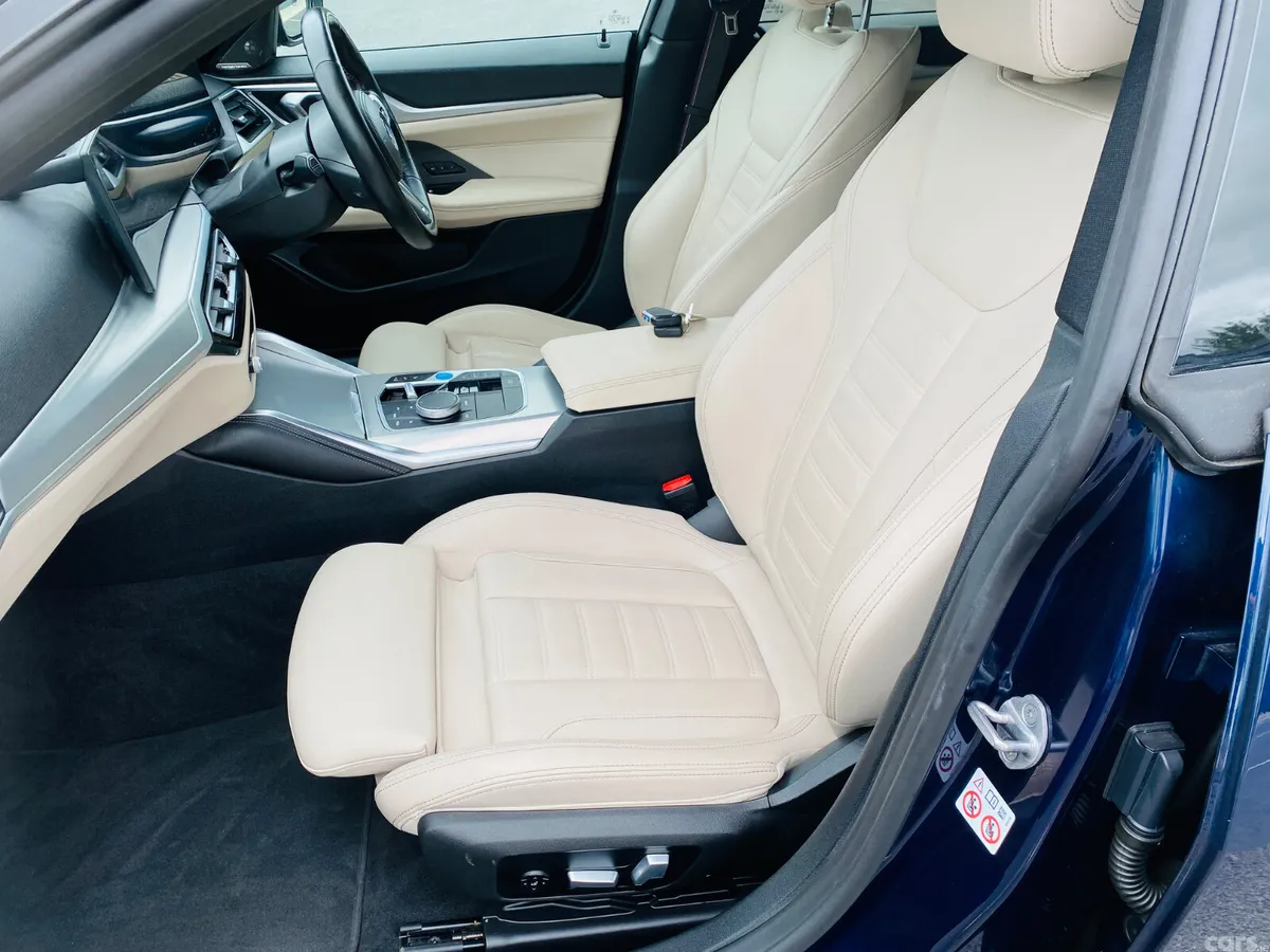 BMW i4 Saloon, Electric, 2023, Blue