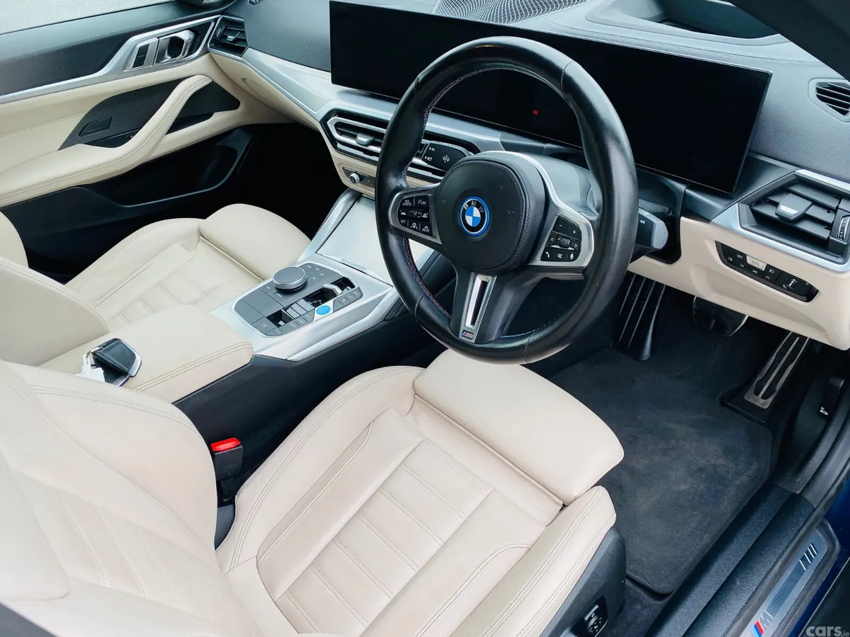 BMW i4 Saloon, Electric, 2023, Blue