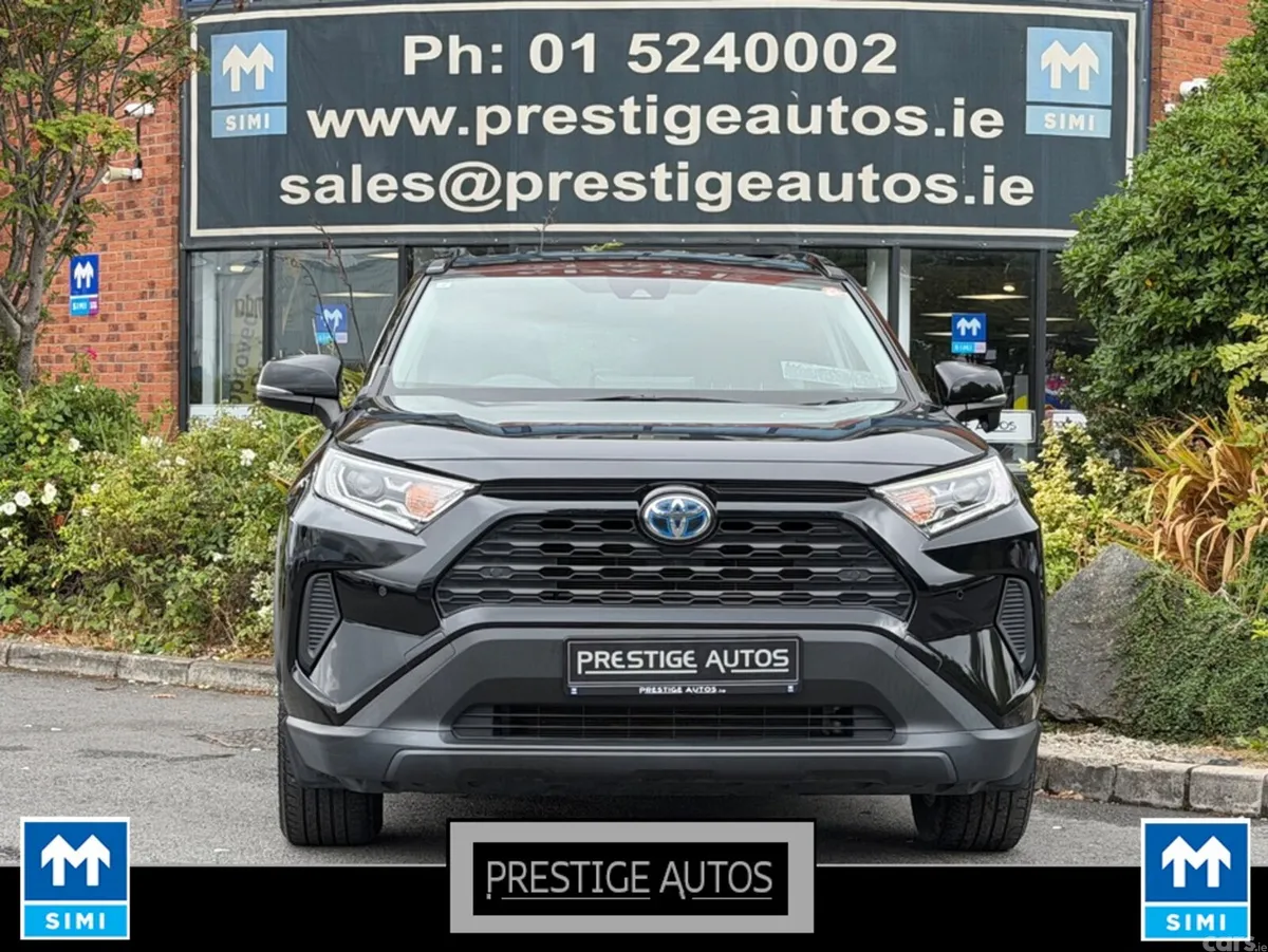 Toyota RAV4 SUV, Petrol Hybrid, 2021, Black