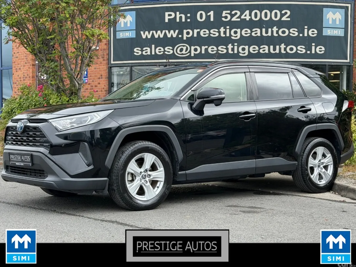 Toyota RAV4 SUV, Petrol Hybrid, 2021, Black