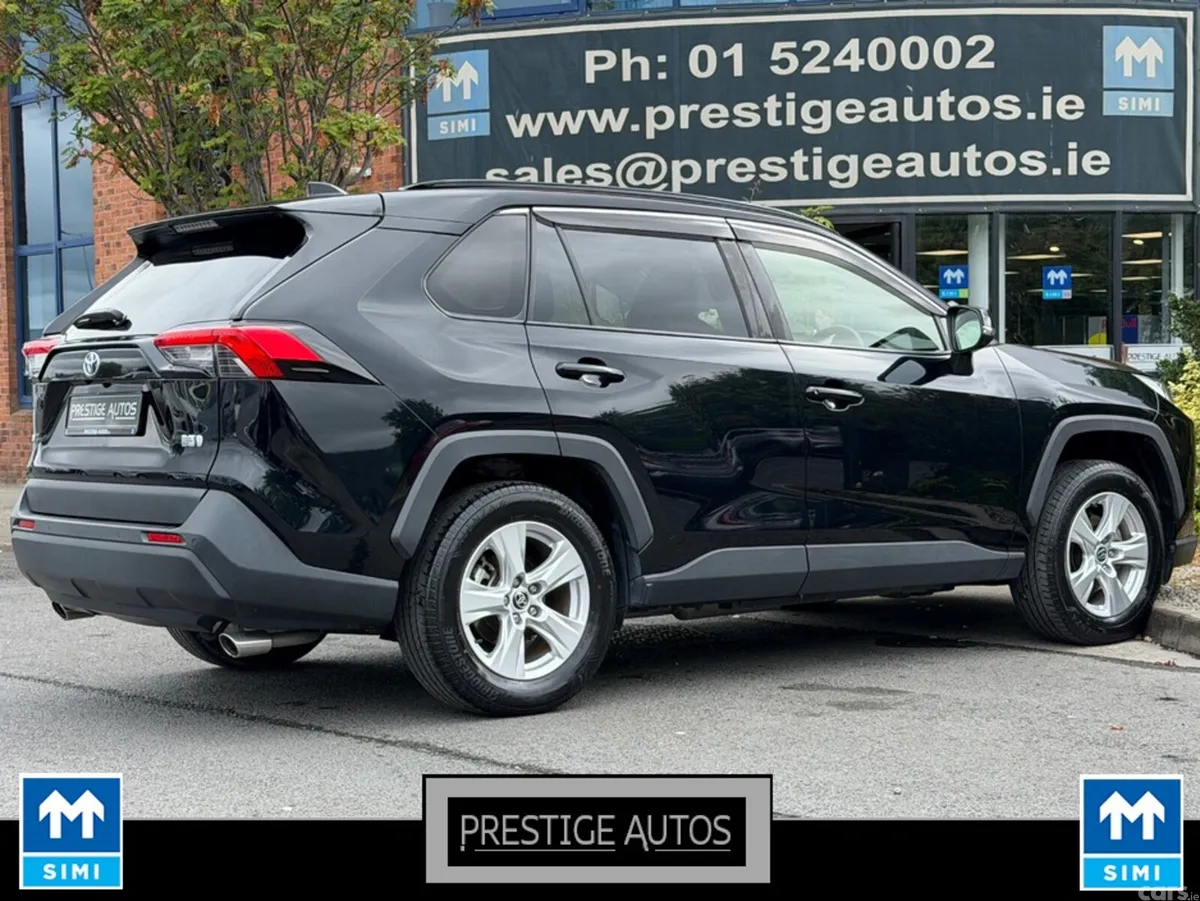 Toyota RAV4 SUV, Petrol Hybrid, 2021, Black