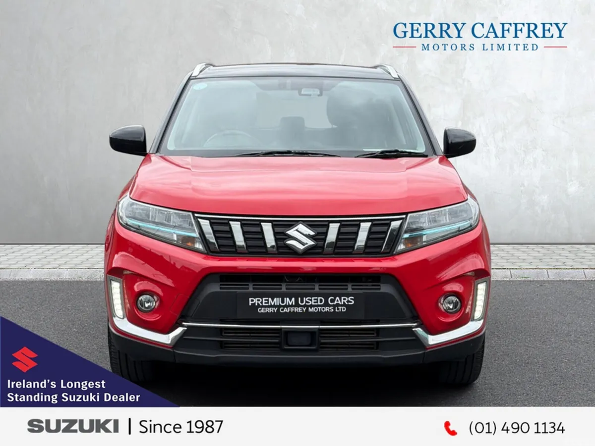 Suzuki Vitara SUV, Petrol Hybrid, 2023, Red