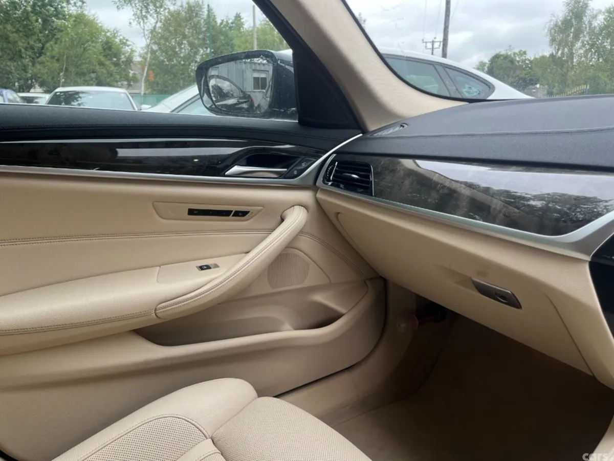 BMW 5-Series Saloon, Petrol, 2018, Black