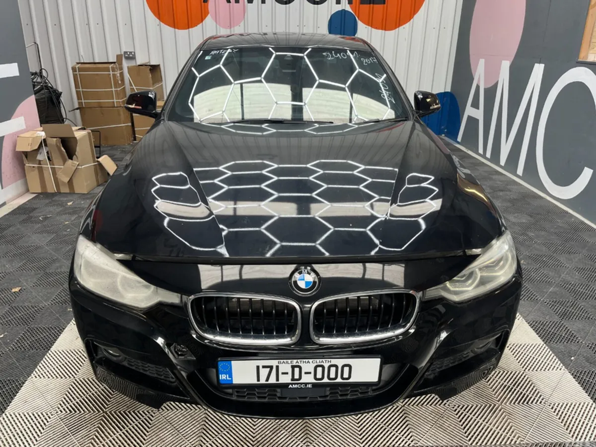 BMW 3-Series Saloon, Petrol, 2017, Black