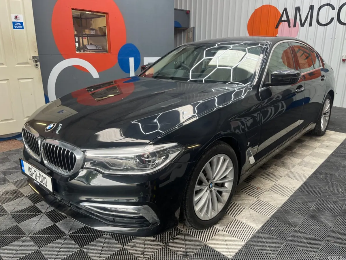BMW 5-Series Saloon, Petrol, 2018, Black