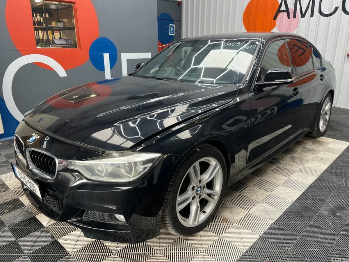 BMW 3-Series Saloon, Petrol, 2017, Black