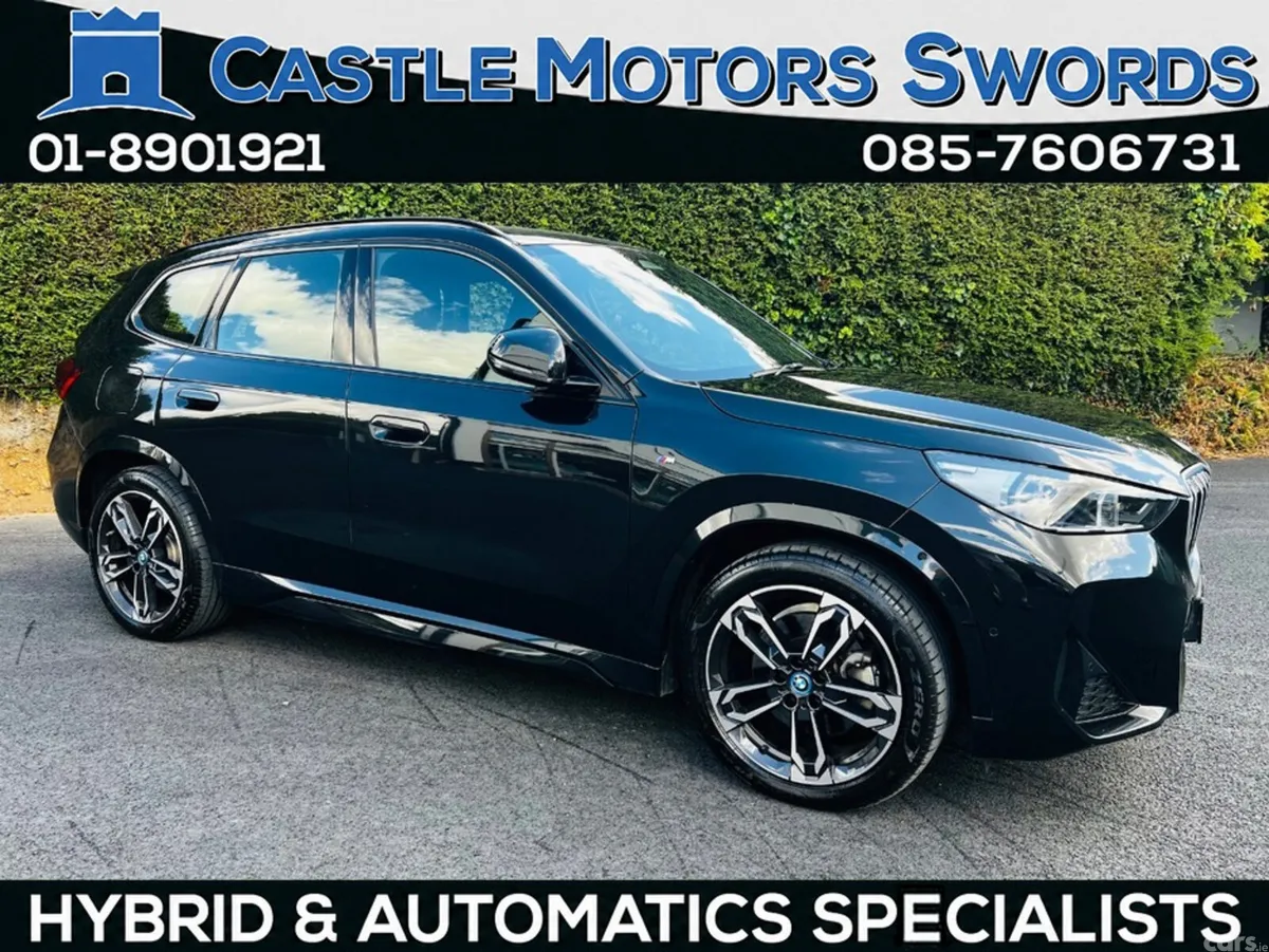 BMW iX1 Estate, Electric, 2023, Black