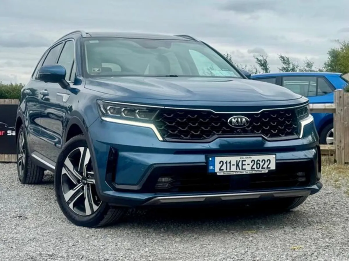 Kia Sorento MPV, Petrol Plug-in Hybrid, 2021, Blue