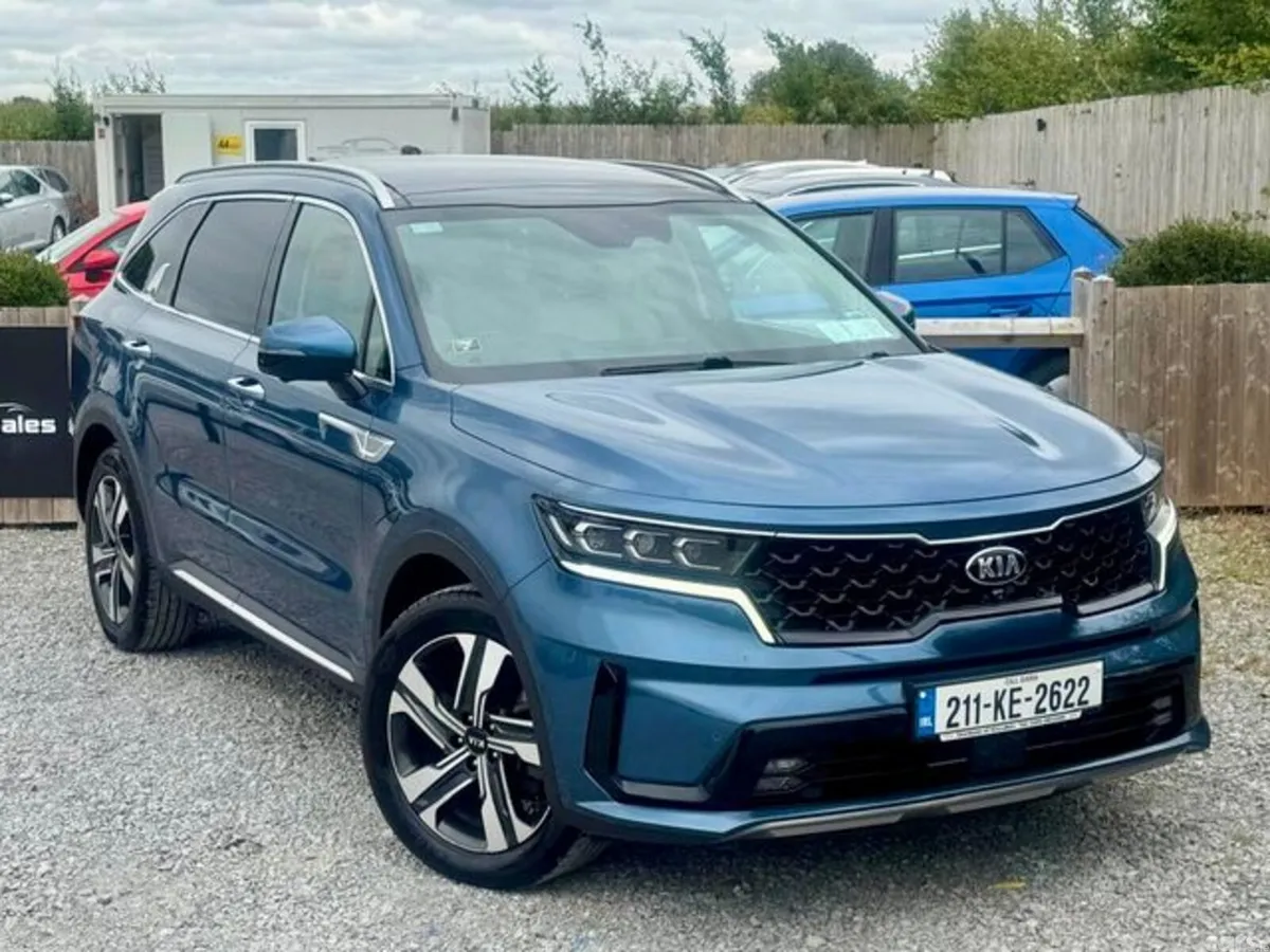 Kia Sorento MPV, Petrol Plug-in Hybrid, 2021, Blue