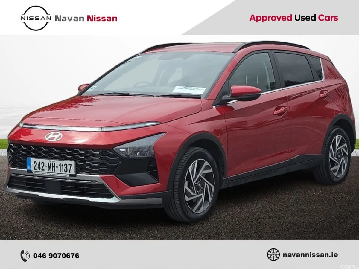 Hyundai Bayon Estate, Petrol, 2024, Red