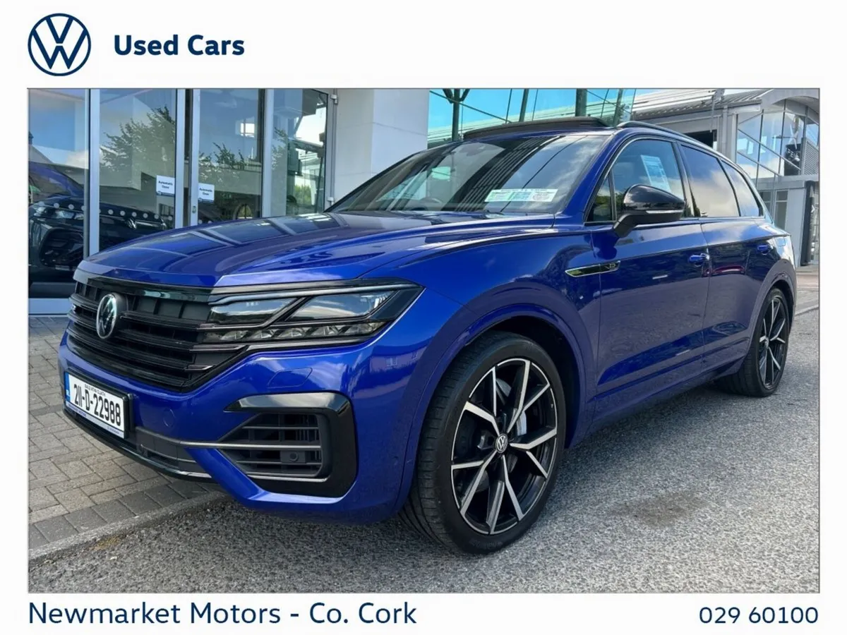 Volkswagen Touareg SUV, Petrol Plug-in Hybrid, 2021, Blue