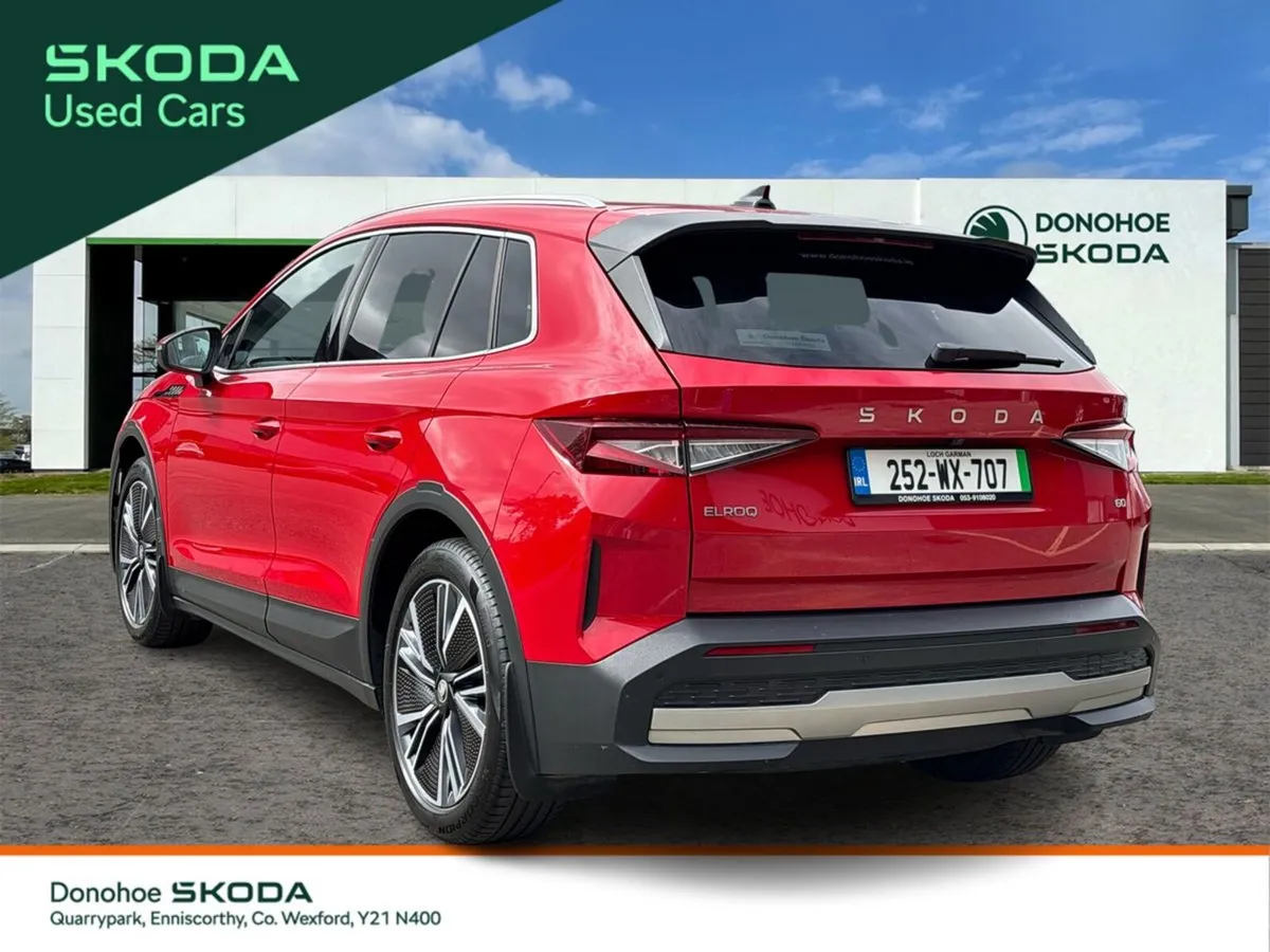 Skoda Elroq Hatchback, Electric, 2025, Red