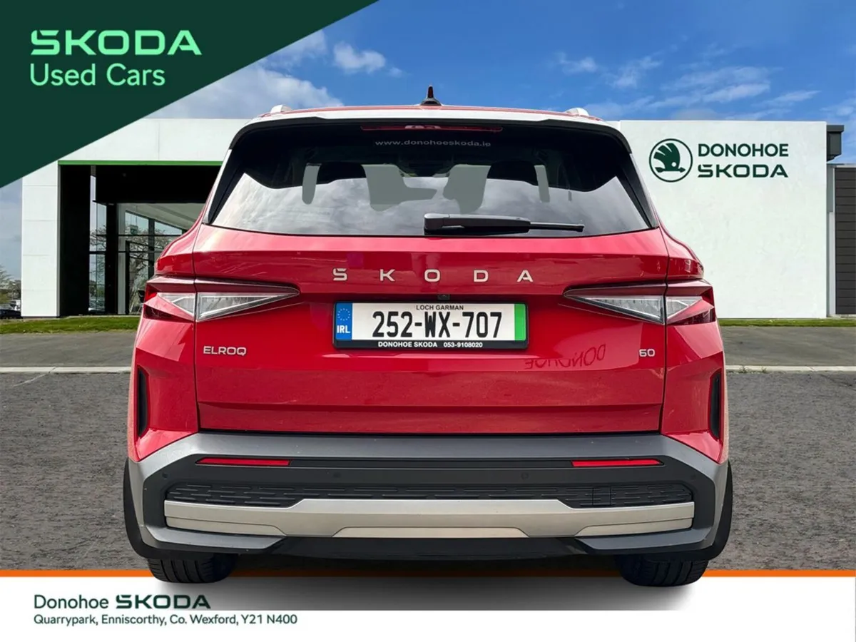 Skoda Elroq Hatchback, Electric, 2025, Red