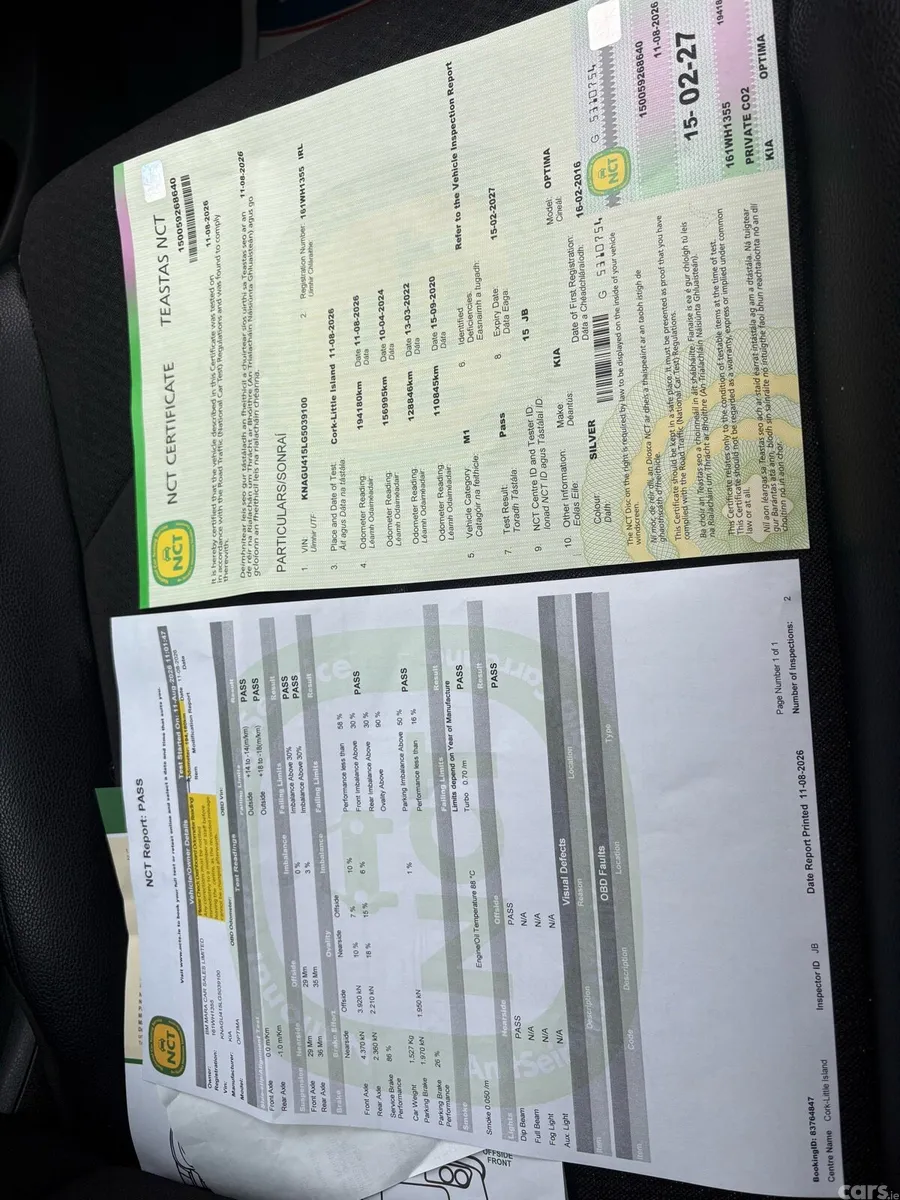 Kia Optima Saloon, Diesel, 2016, Silver
