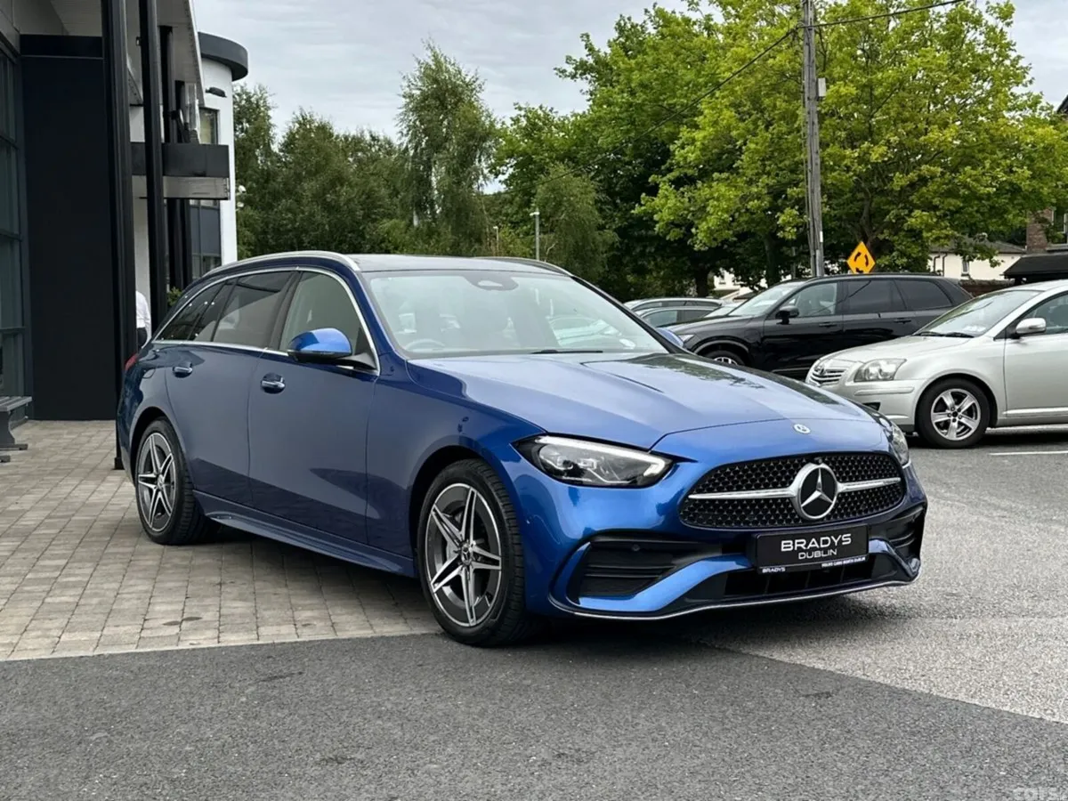 Mercedes-Benz C-Class Estate, Petrol Plug-in Hybrid, 2022, Blue