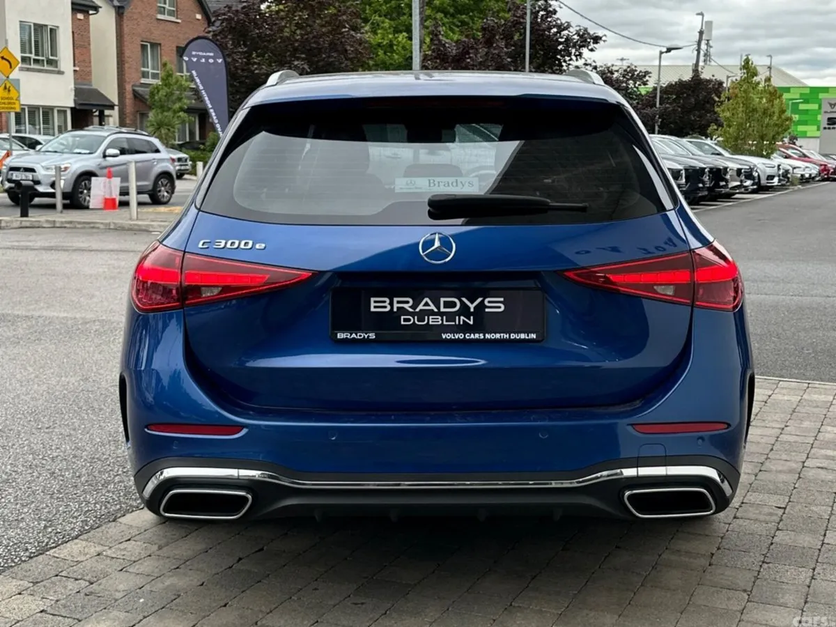 Mercedes-Benz C-Class Estate, Petrol Plug-in Hybrid, 2022, Blue