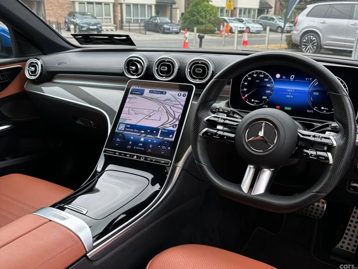 Mercedes-Benz C-Class Estate, Petrol Plug-in Hybrid, 2022, Blue