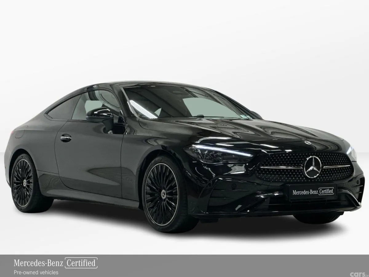 Mercedes-Benz CLE Coupe, Diesel Hybrid, 2026, Black