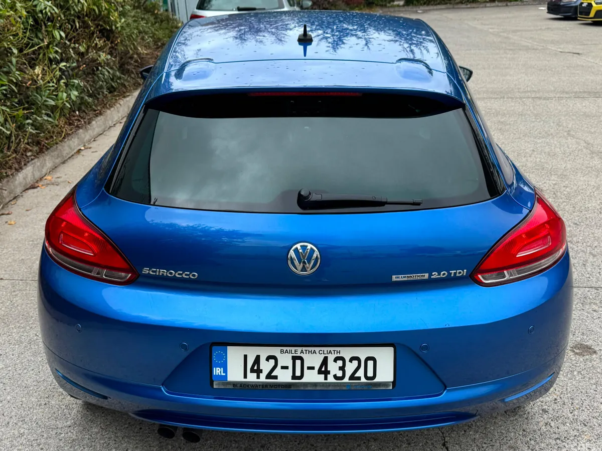 Volkswagen Scirocco Hatchback, Diesel, 2014, Blue