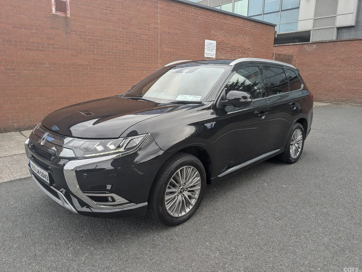 Mitsubishi Outlander SUV, Petrol Plug-in Hybrid, 2020, Black