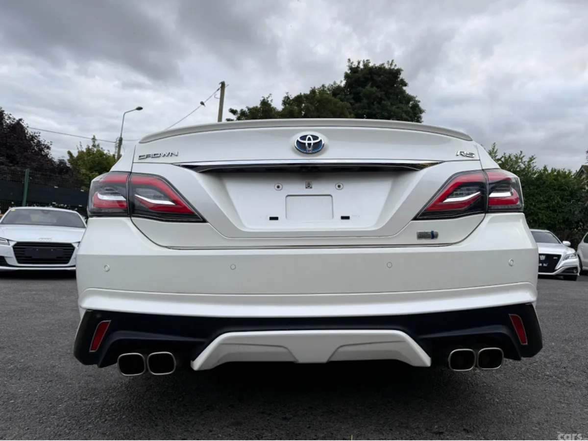 Toyota Crown Saloon, Petrol Hybrid, 2020, White