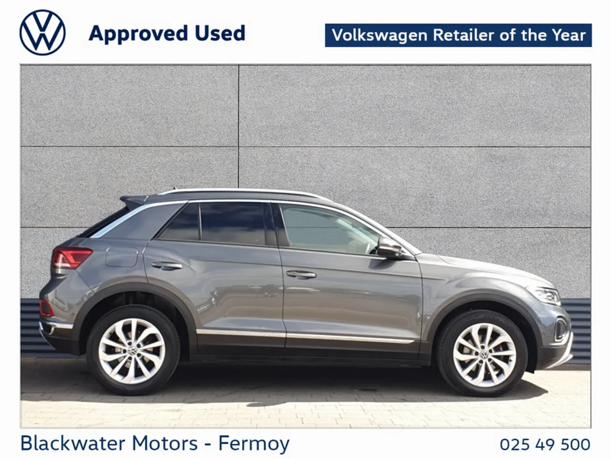 Volkswagen T-Roc SUV, Petrol, 2023, Grey