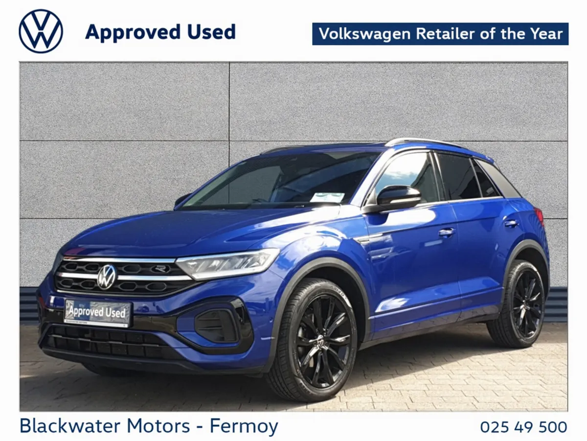 Volkswagen T-Roc SUV, Petrol, 2024, Blue