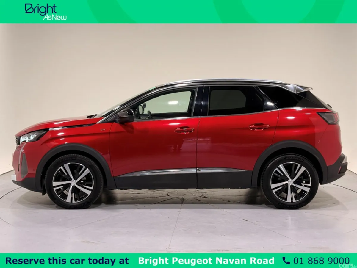 Peugeot 3008 SUV, Petrol Hybrid, 2024, Red