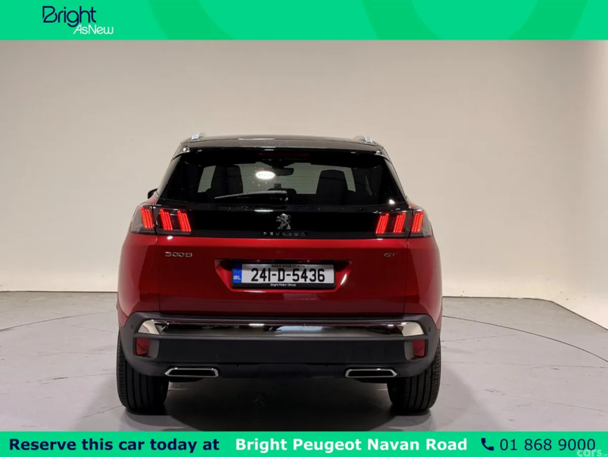 Peugeot 3008 SUV, Petrol Hybrid, 2024, Red