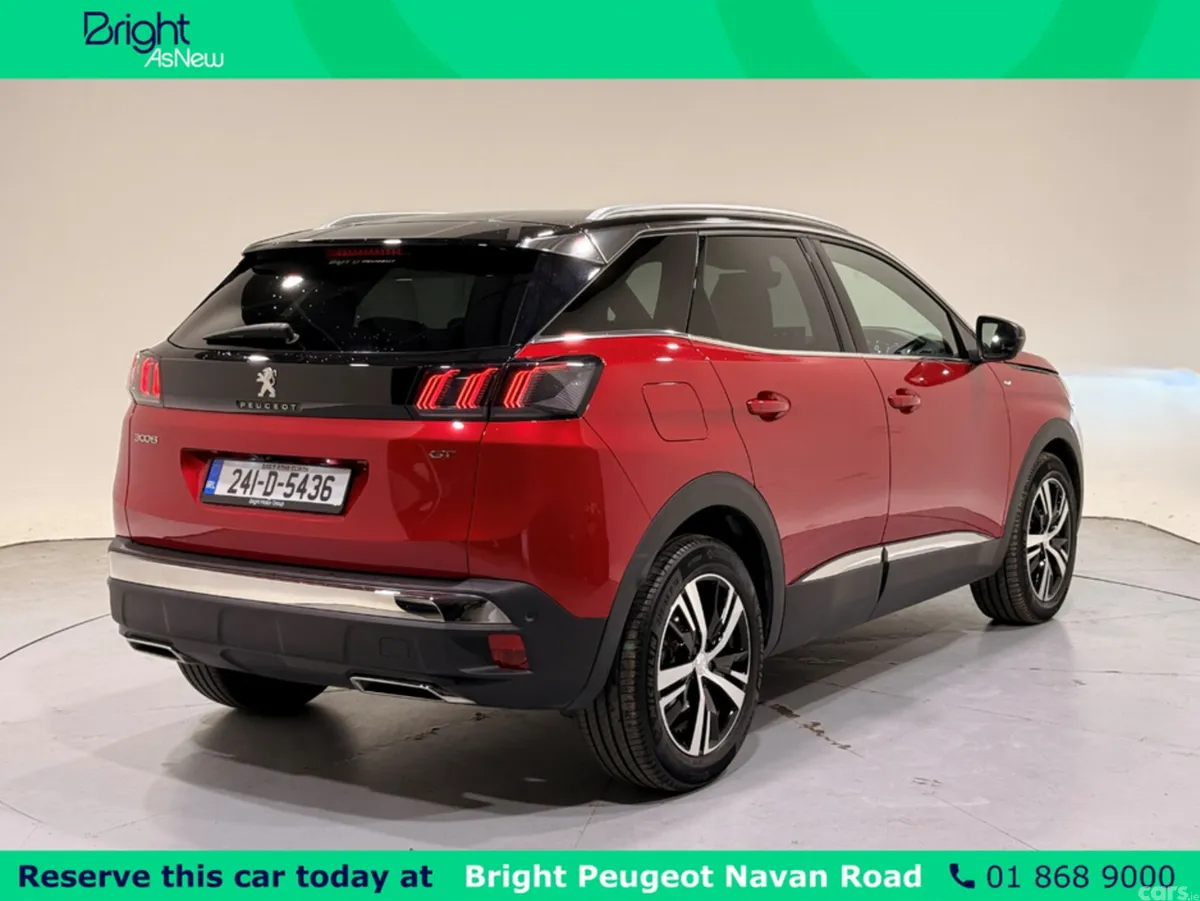 Peugeot 3008 SUV, Petrol Hybrid, 2024, Red
