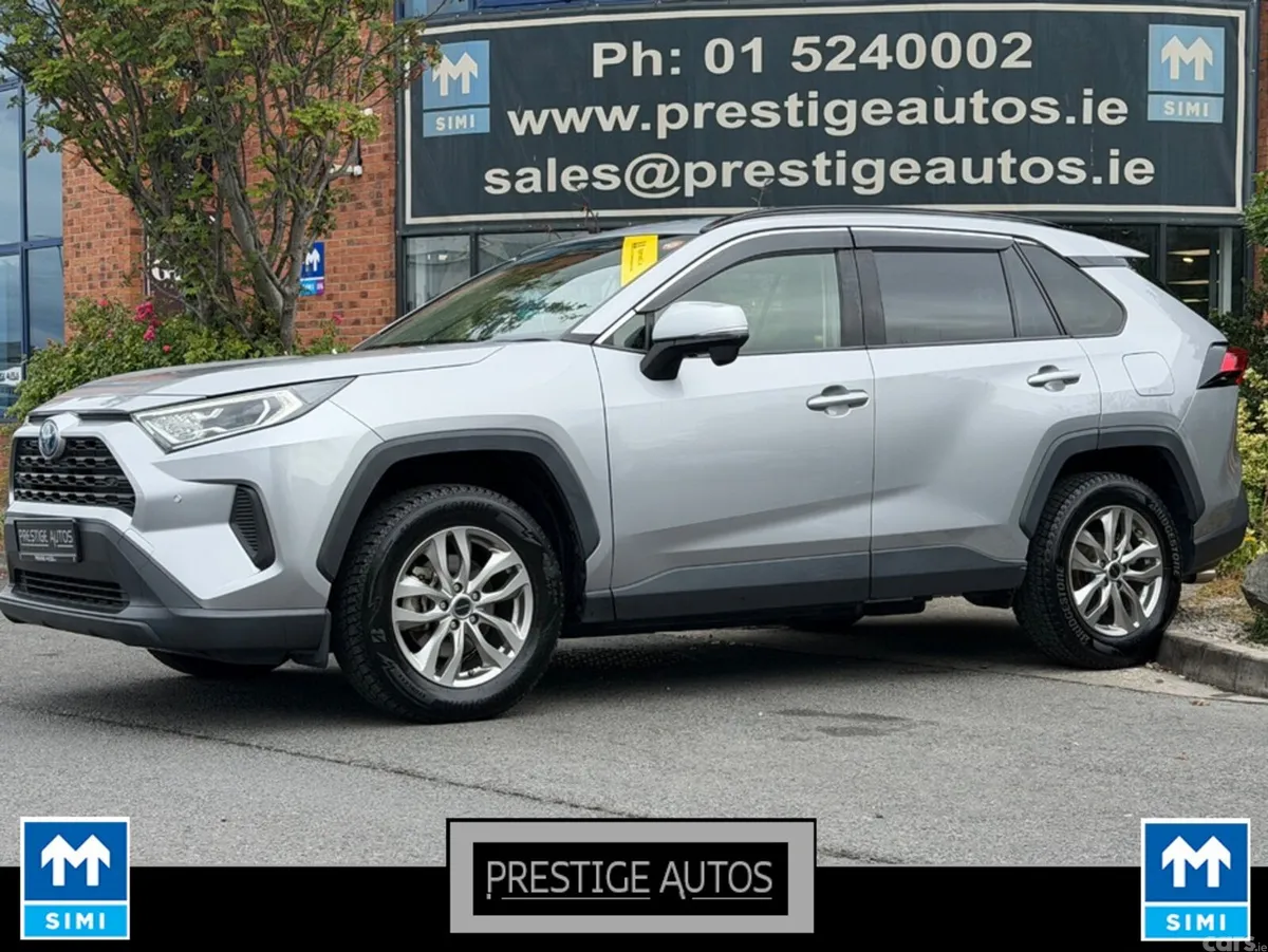 Toyota RAV4 SUV, Petrol Hybrid, 2021, Silver