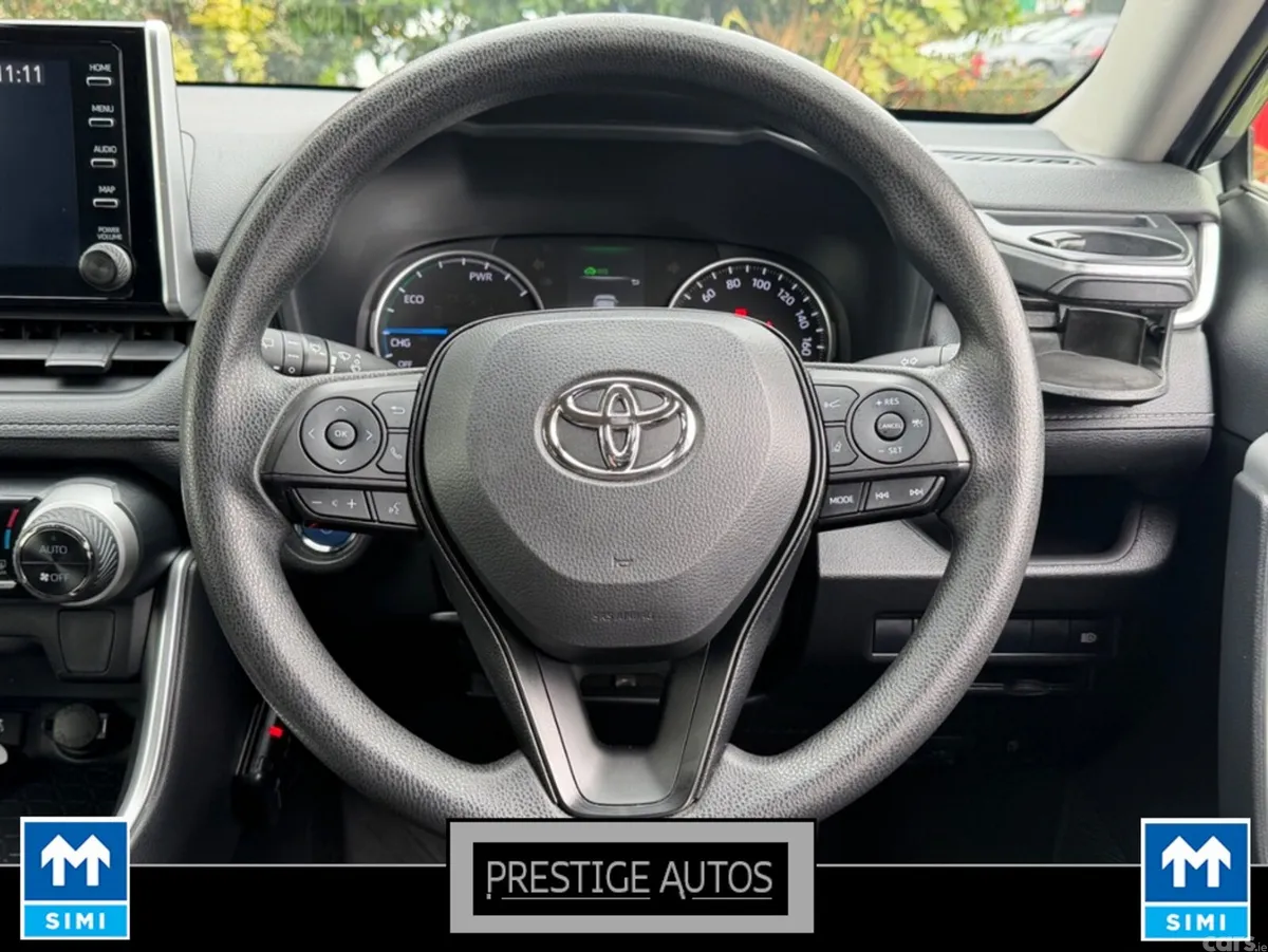 Toyota RAV4 SUV, Petrol Hybrid, 2021, Silver