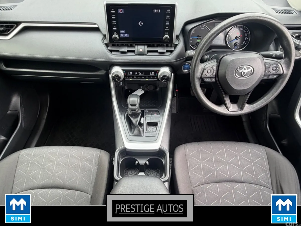 Toyota RAV4 SUV, Petrol Hybrid, 2021, Silver