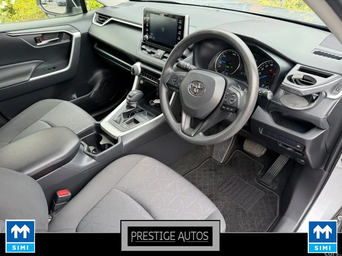 Toyota RAV4 SUV, Petrol Hybrid, 2021, Silver