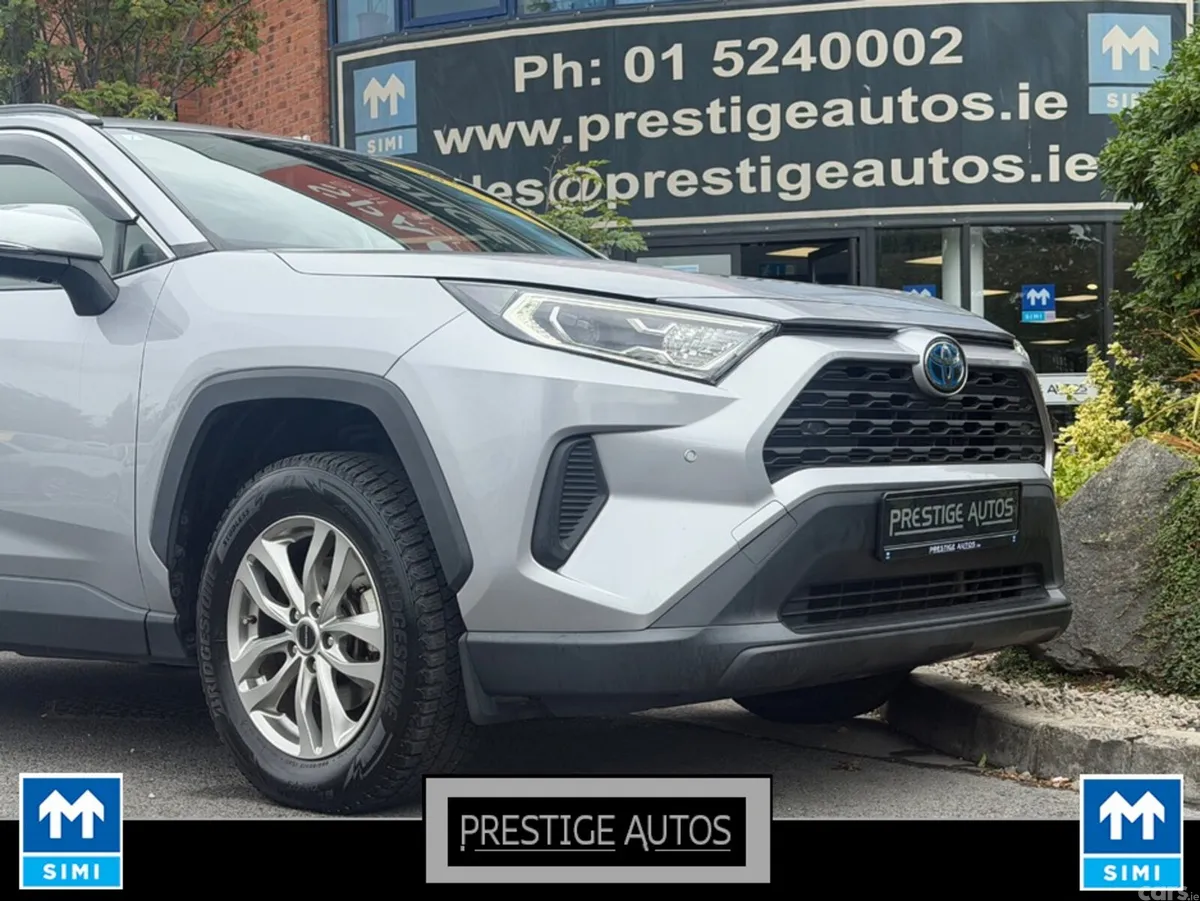 Toyota RAV4 SUV, Petrol Hybrid, 2021, Silver