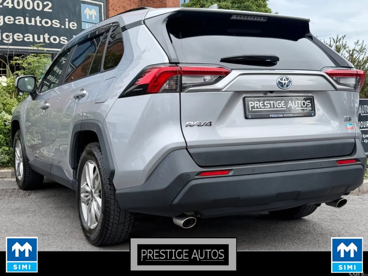 Toyota RAV4 SUV, Petrol Hybrid, 2021, Silver