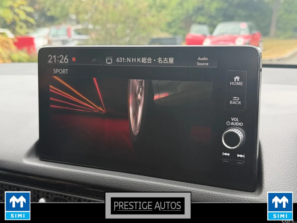 Honda Civic Hatchback, Petrol Hybrid, 2022, Red