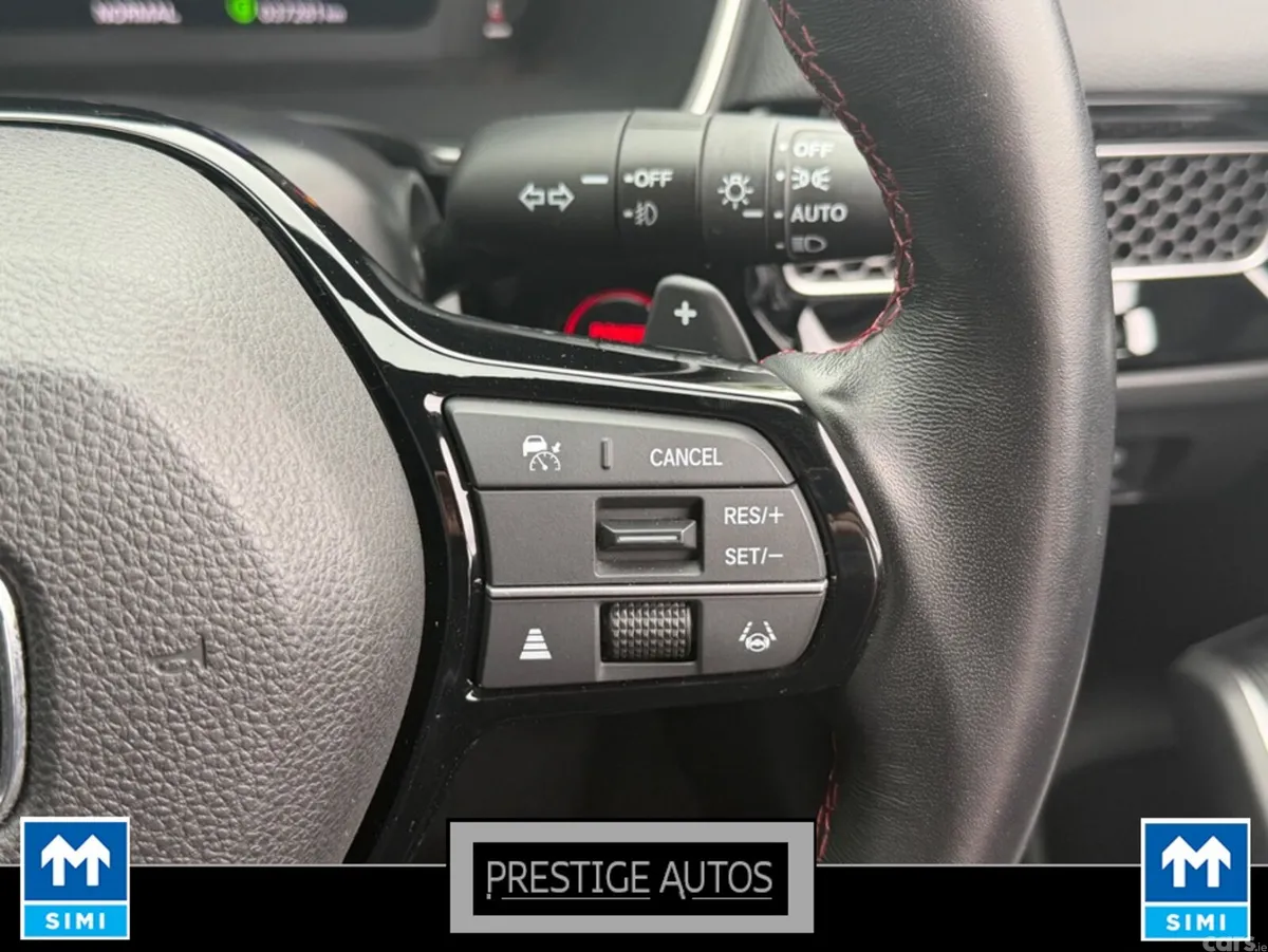 Honda Civic Hatchback, Petrol Hybrid, 2022, Red