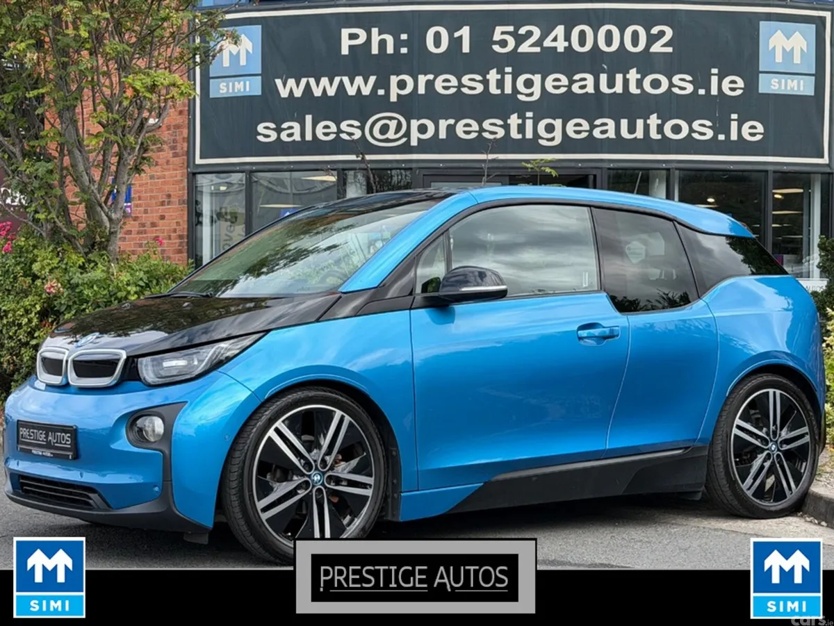 BMW i3 Hatchback, Petrol Plug-in Hybrid, 2017, Blue