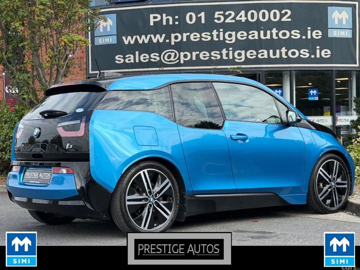 BMW i3 Hatchback, Petrol Plug-in Hybrid, 2017, Blue