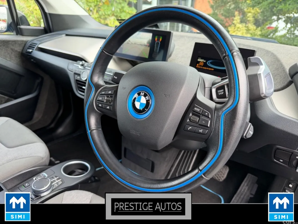 BMW i3 Hatchback, Petrol Plug-in Hybrid, 2017, Blue